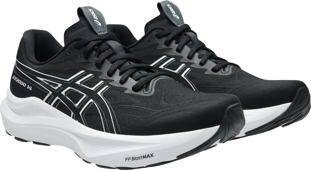 Asics GT 2000 14 WIDE FIT Mens Running Shoes - Black
