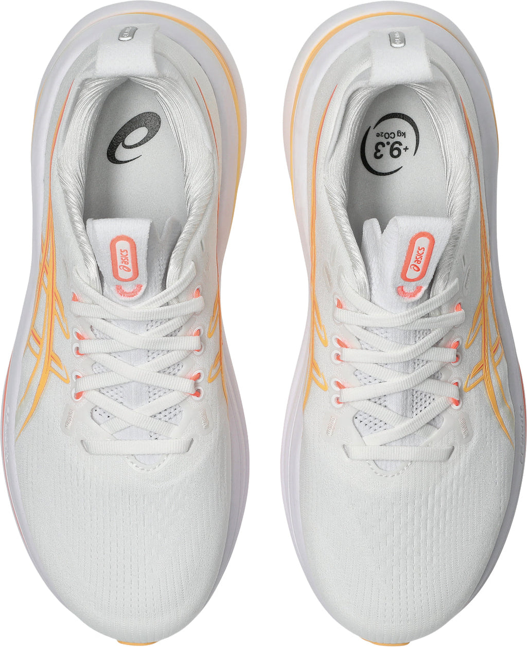 Asics Gel Nimbus 28 Womens Running Shoes - White