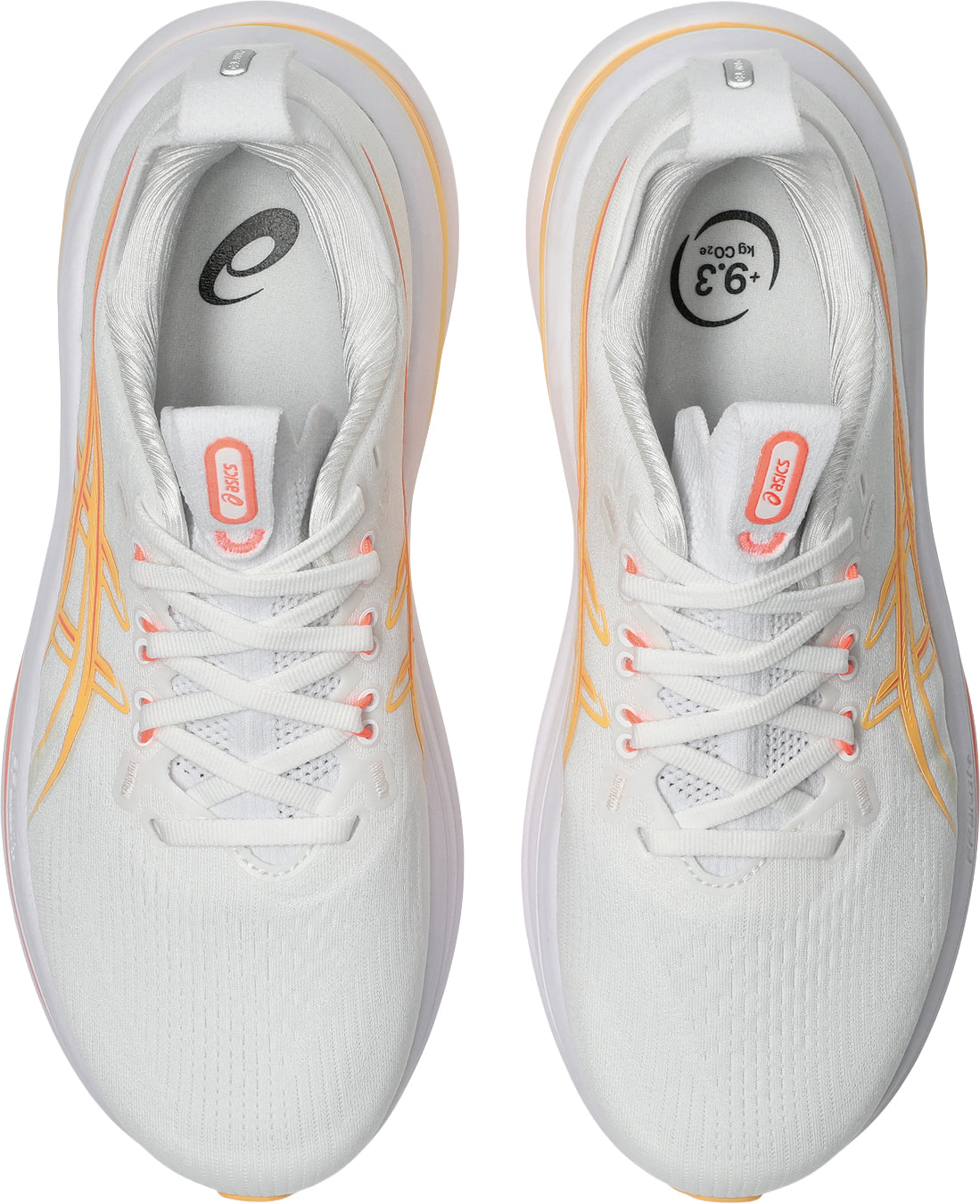 Asics Gel Nimbus 28 Womens Running Shoes - White