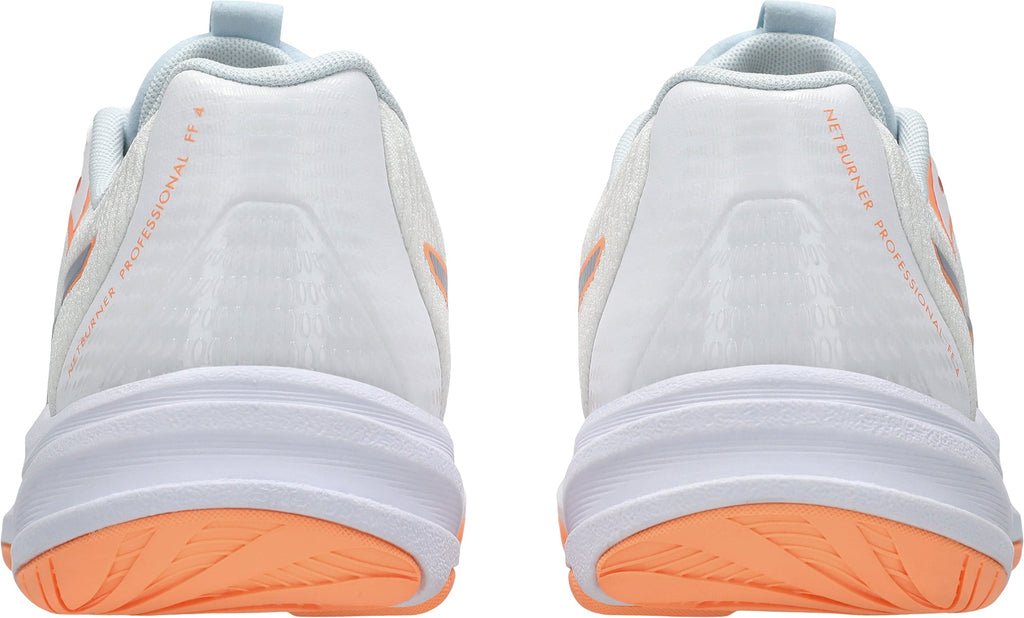 Asics Netburner Professional FF 4 Womens Netball Shoes - White