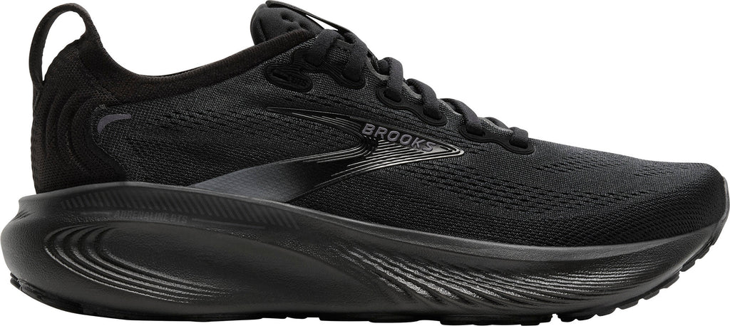 Brooks Adrenaline GTS 25 WIDE FIT Womens Running Shoes - Black