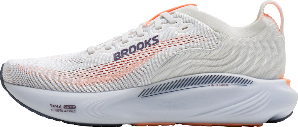 Brooks Adrenaline GTS 25 Womens Running Shoes - White