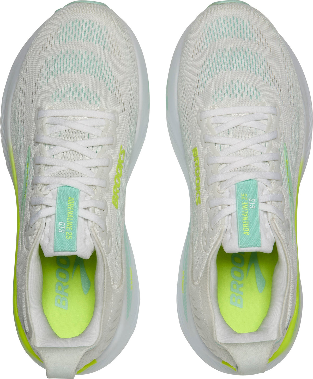 Brooks Adrenaline GTS 25 Womens Running Shoes - White