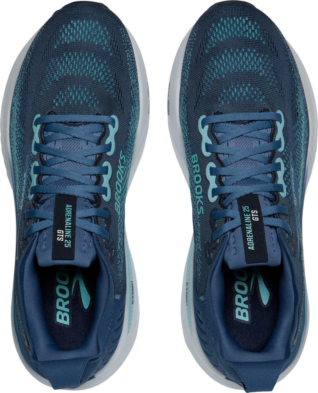 Brooks Adrenaline GTS 25 WIDE FIT Mens Running Shoes - Blue