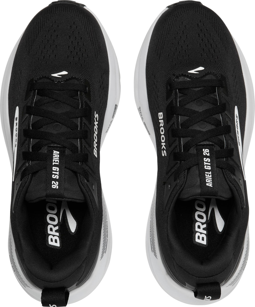 Brooks Ariel GTS 26 WIDE FIT Womens Running Shoes - Black