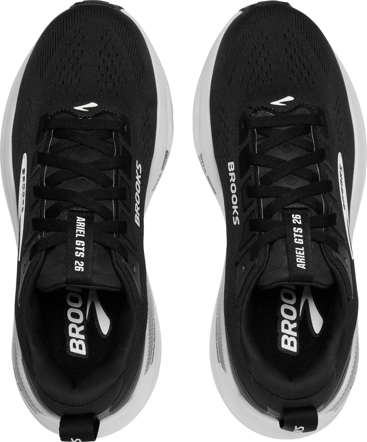 Brooks Ariel GTS 26 WIDE FIT Womens Running Shoes - Black