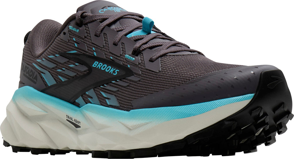 Brooks Cascadia 19 Womens Trail Running Shoes - Grey