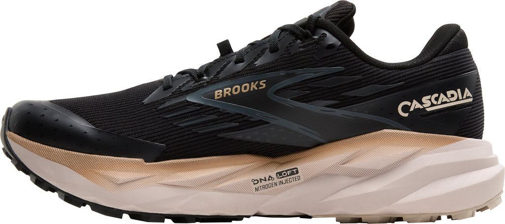 Brooks Cascadia 19 GORE-TEX Mens Trail Running Shoes - Black