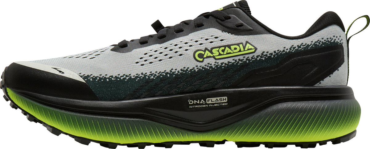 Brooks Cascadia 20 WIDE FIT Mens Trail Running Shoes - Grey