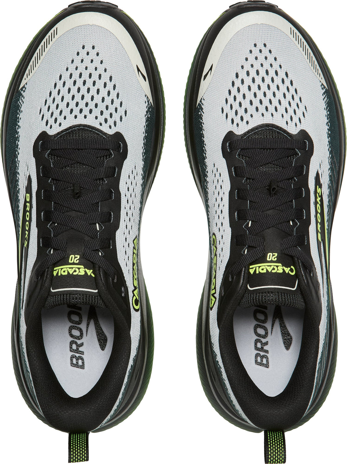 Brooks Cascadia 20 WIDE FIT Mens Trail Running Shoes - Grey