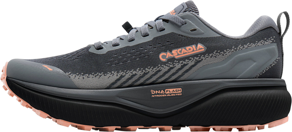Brooks Cascadia 20 Womens Trail Running Shoes - Grey