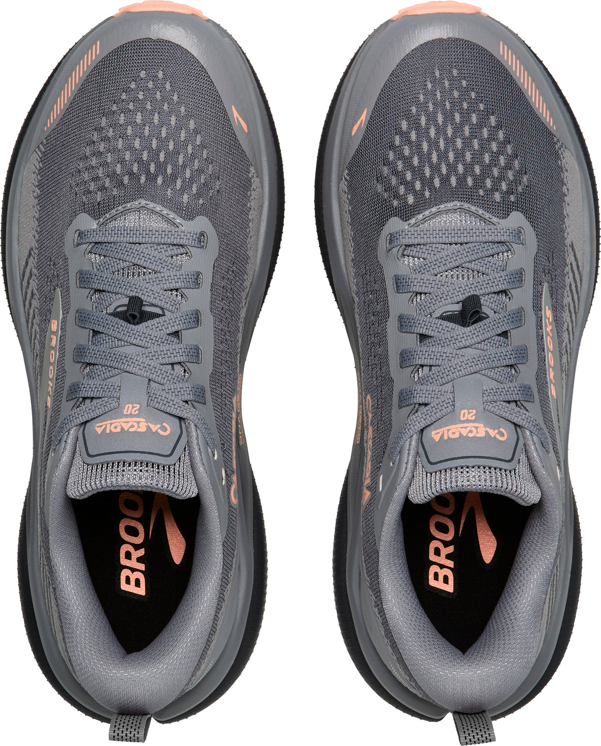 Brooks Cascadia 20 Womens Trail Running Shoes - Grey