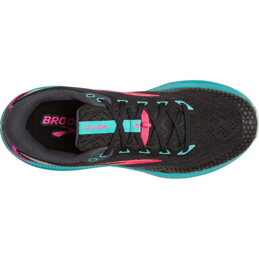 Brooks Divide 3 Womens Trail Running Shoes - Black