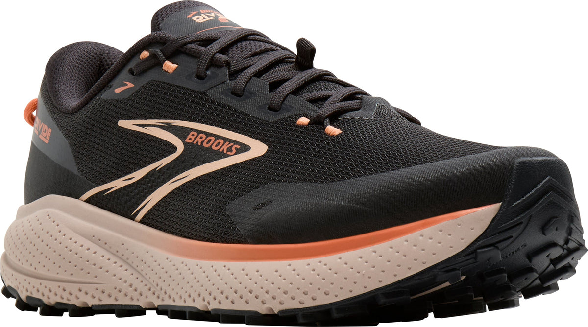 Brooks Divide 6 Womens Trail Running Shoes - Black