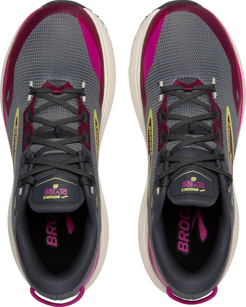 Brooks Divide 6 Womens Trail Running Grey
