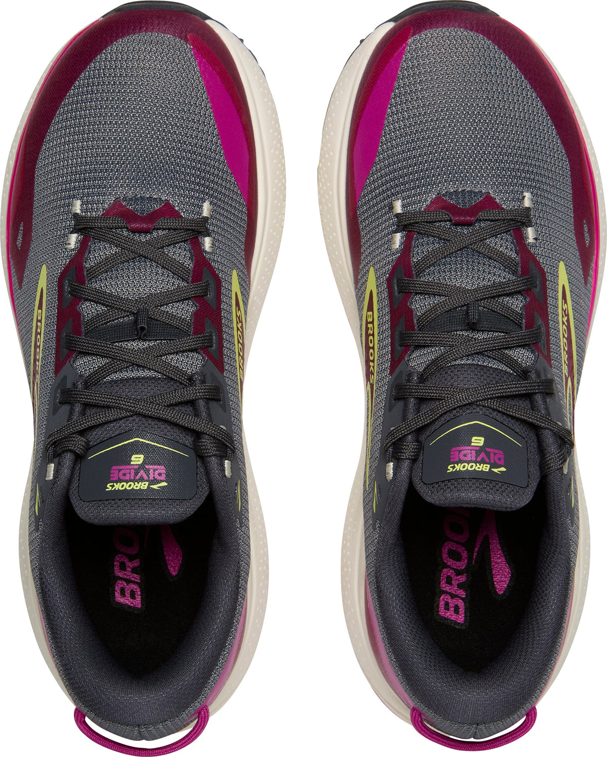 Brooks Divide 6 Womens Trail Running Grey