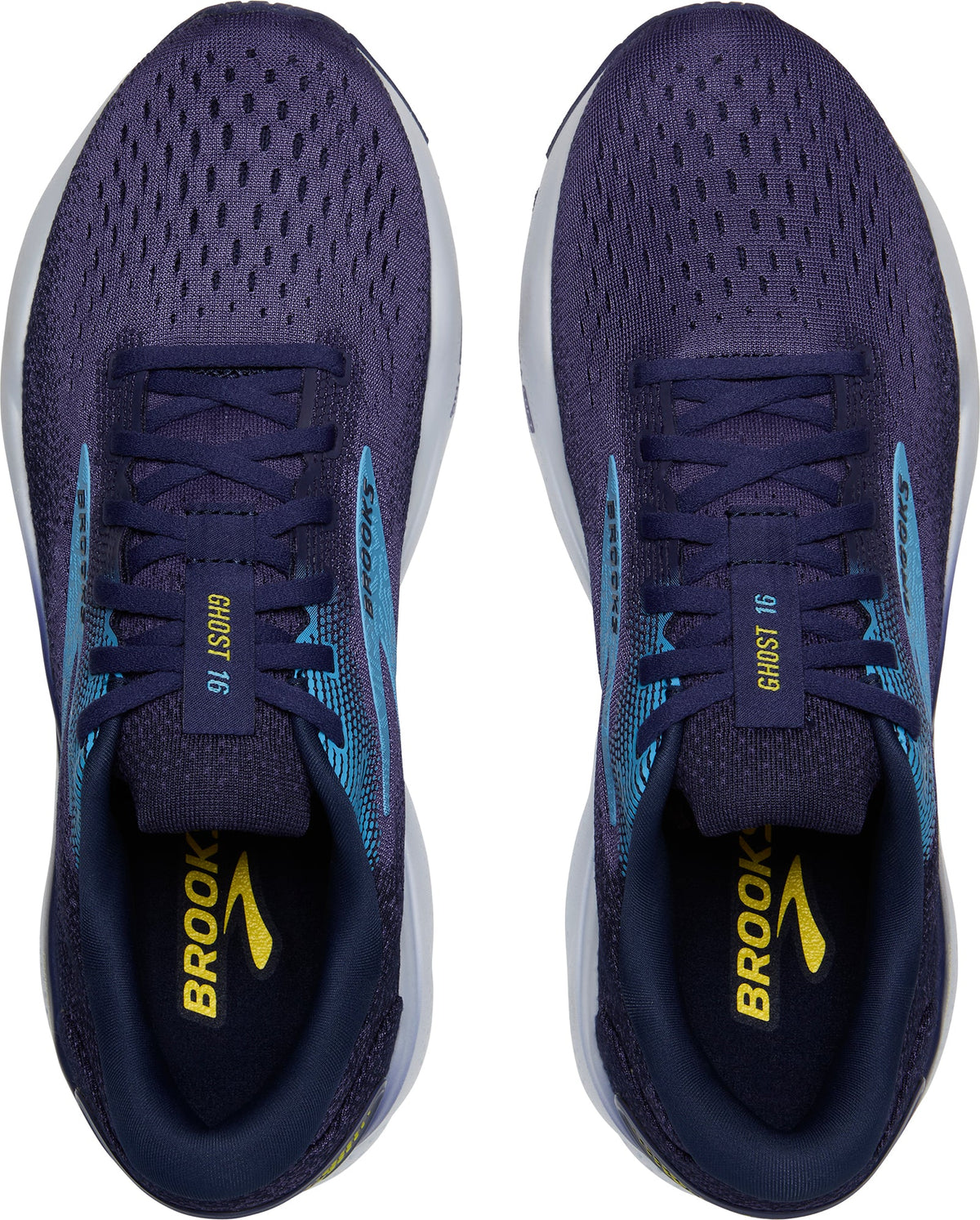 Brooks Ghost 16 Mens Running Shoes - Blue