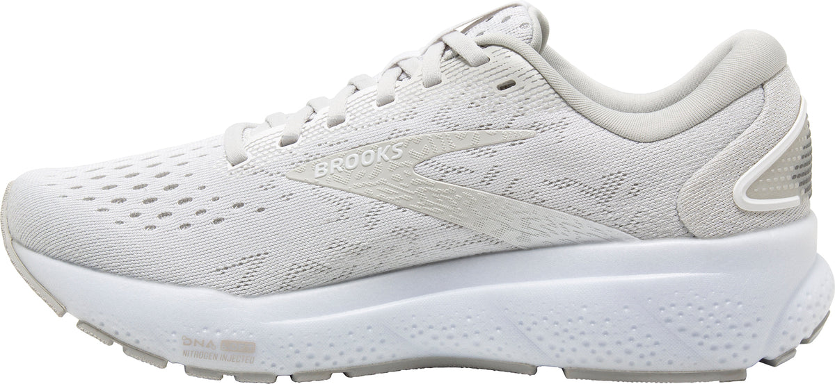 Brooks Ghost 16 Womens Running Shoes - White