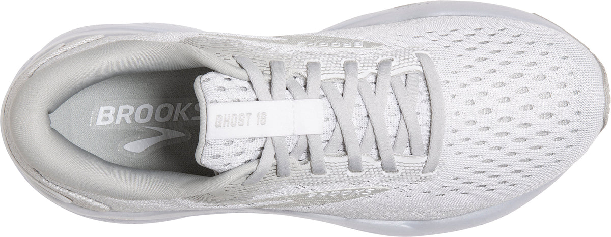Brooks Ghost 16 Womens Running Shoes - White