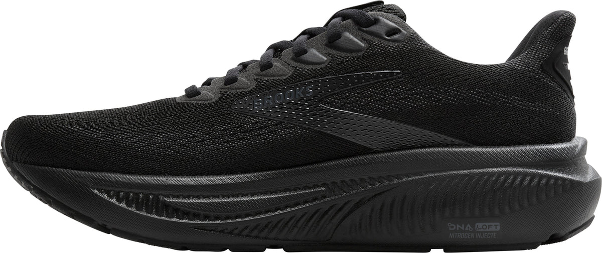 Brooks Ghost 17 WIDE FIT (4E) Mens Running Shoes - Black