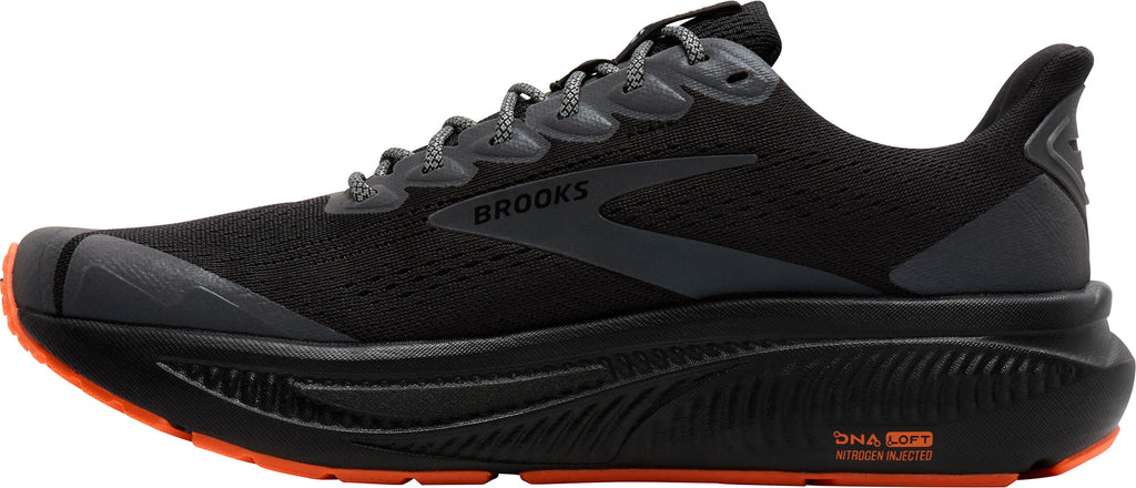 Brooks Ghost 17 Mens Running Shoes - Black