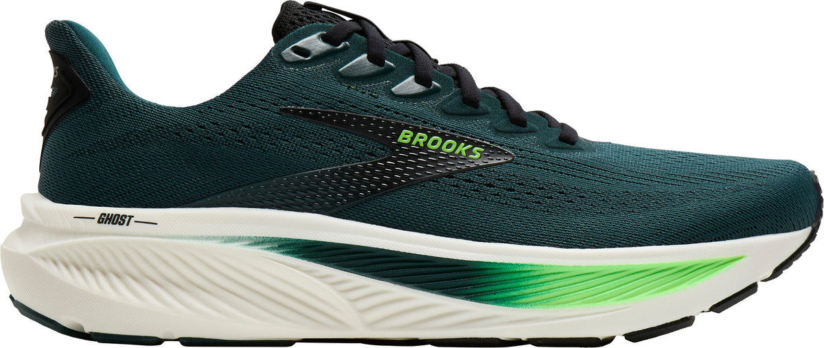 Brooks Ghost 17 Mens Running Shoes - Green
