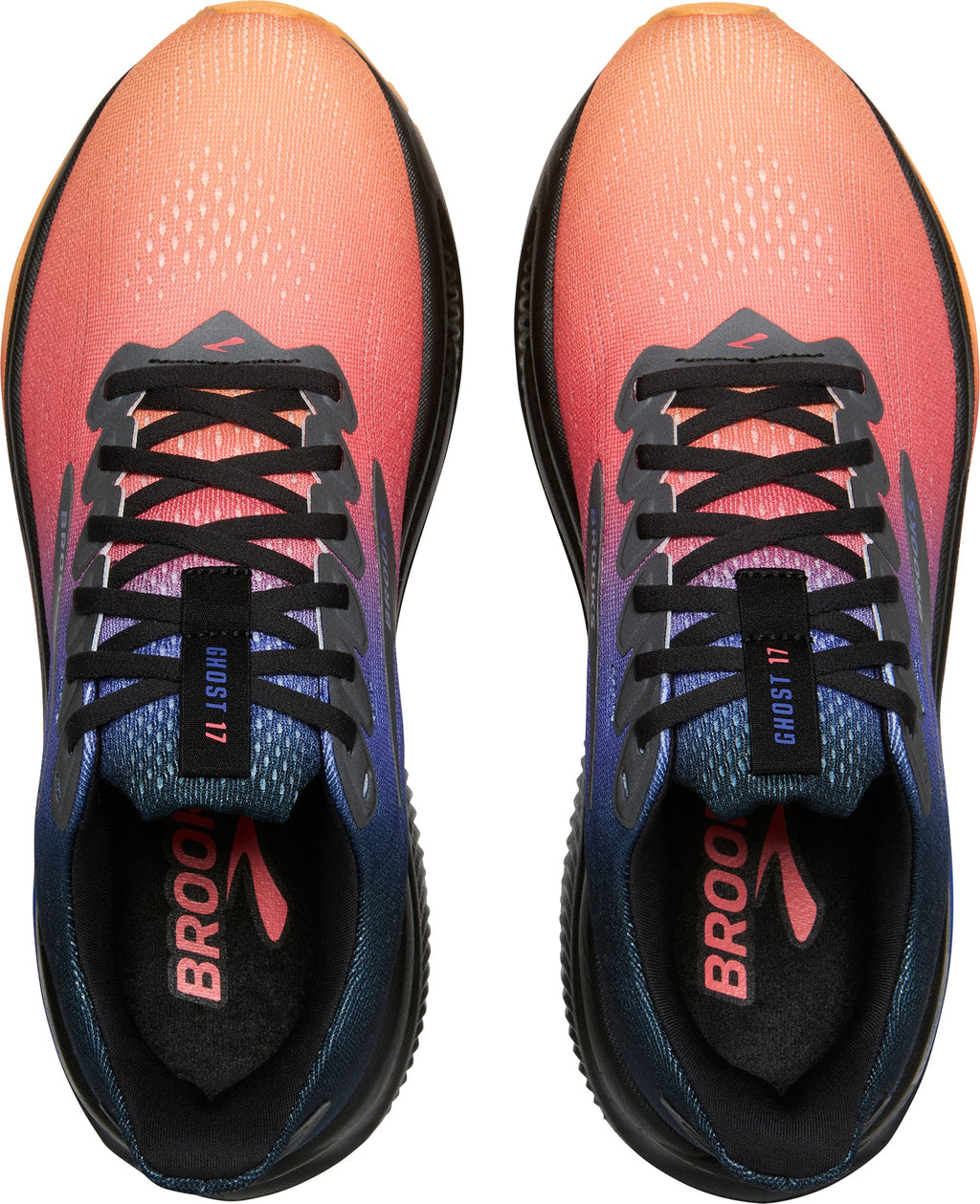 Brooks Ghost 17 Mens Running Shoes - Orange