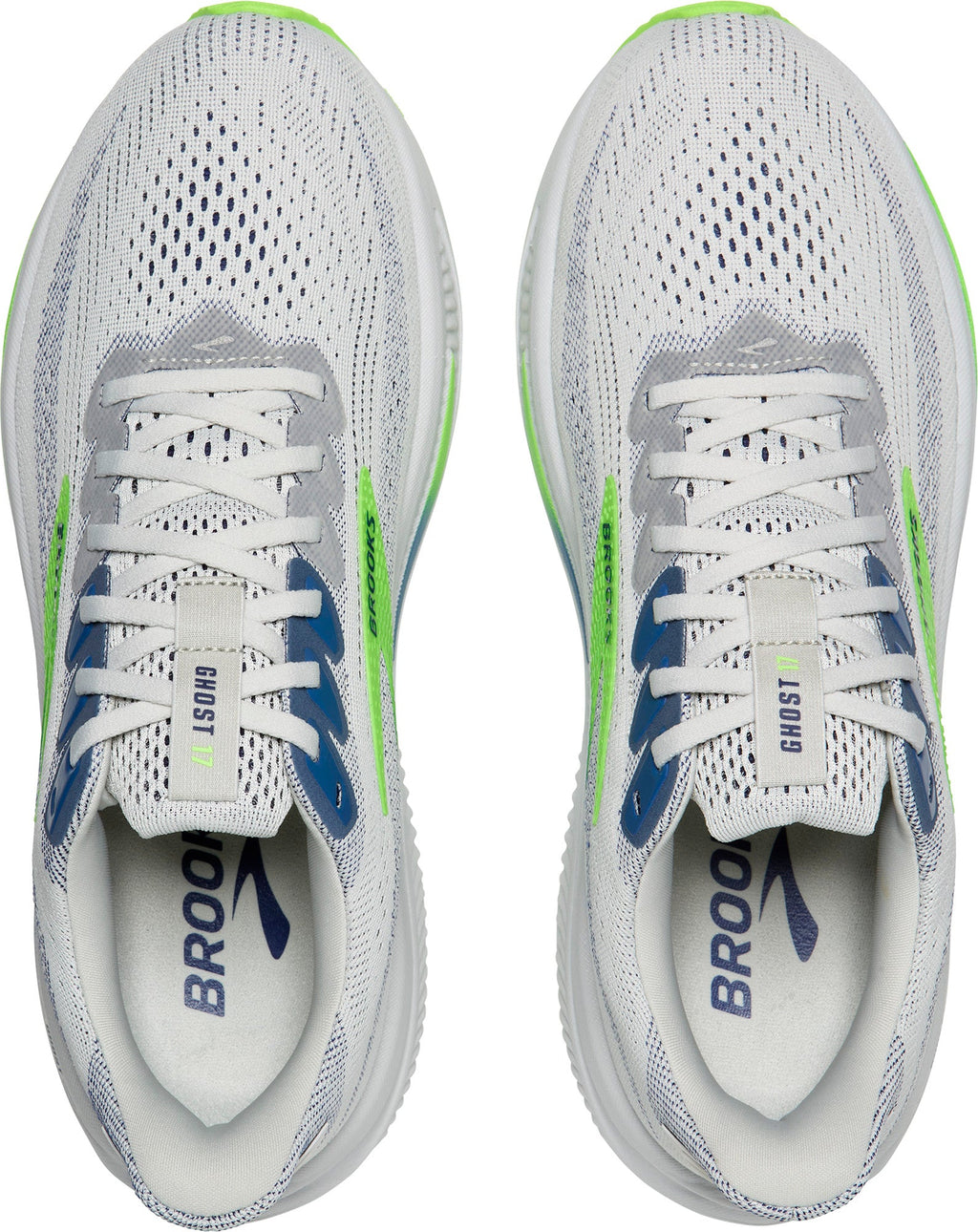 Brooks Ghost 17 Mens Running Shoes - Grey