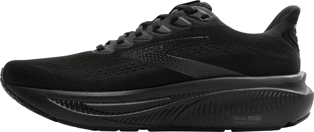 Brooks Ghost 17 WIDE FIT Womens Running Shoes - Black
