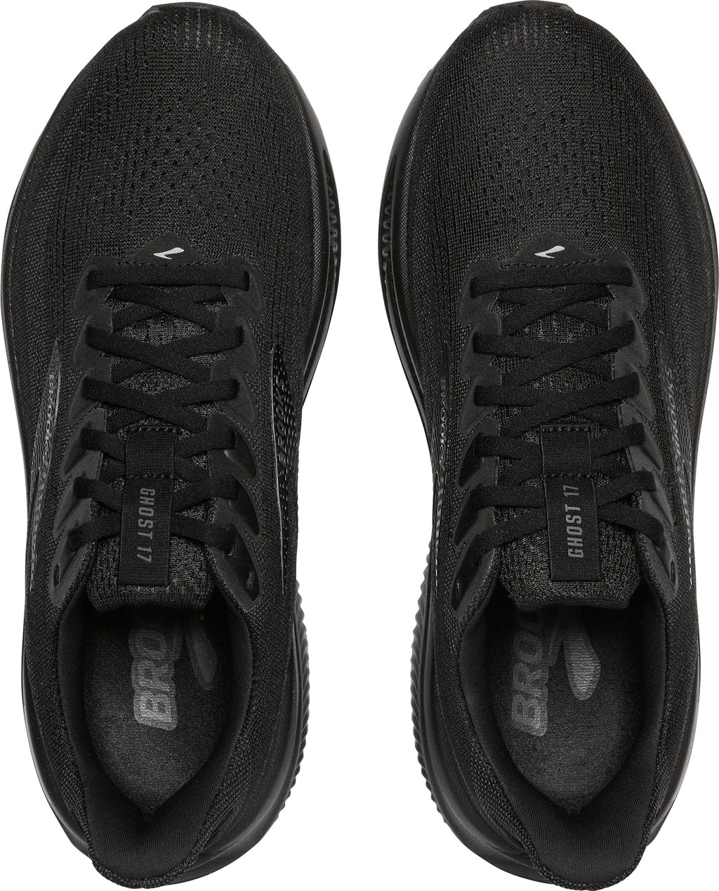 Brooks Ghost 17 WIDE FIT Womens Running Shoes - Black