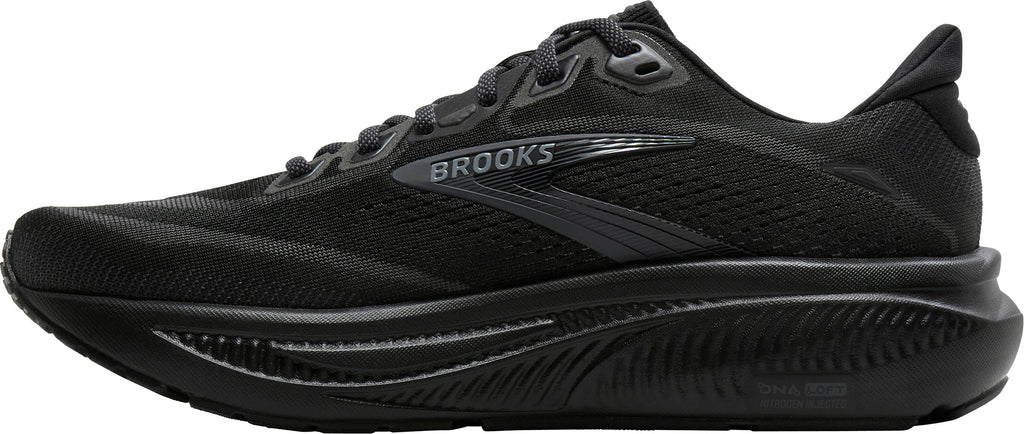 Brooks Ghost 18 WIDE FIT (4E) Mens Running Shoes - Black