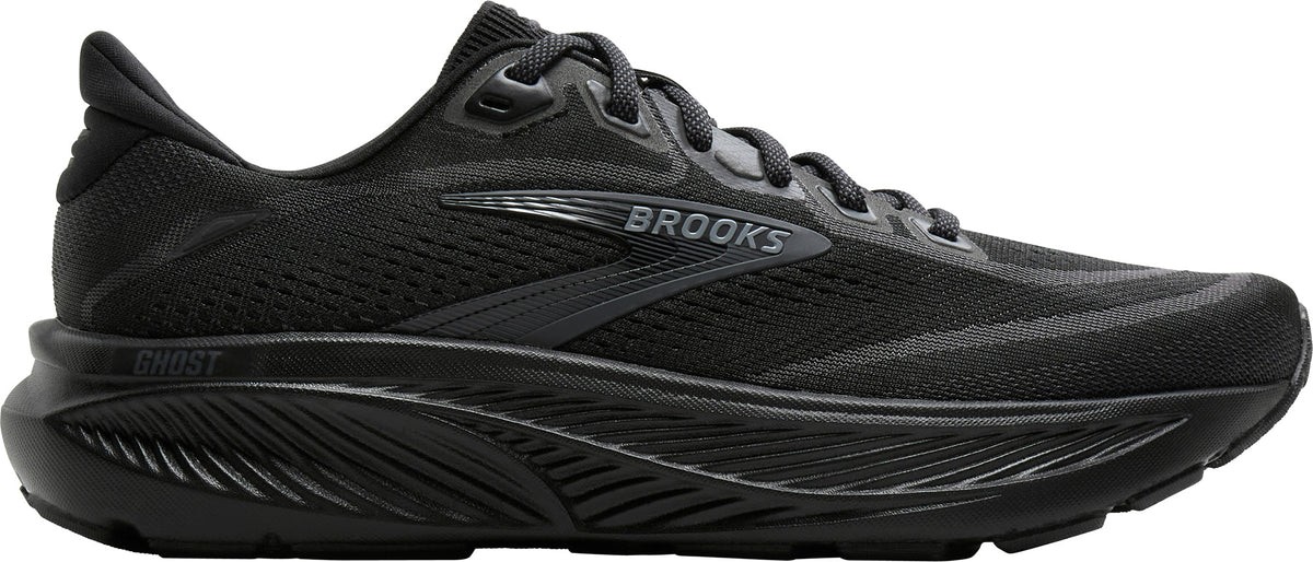 Brooks Ghost 18 WIDE FIT (2E) Mens Running Shoes - Black