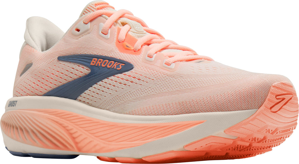 Brooks Ghost 18 WIDE FIT Womens Running Shoes - Orange