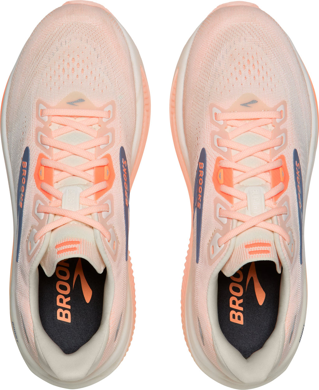 Brooks Ghost 18 WIDE FIT Womens Running Shoes - Orange