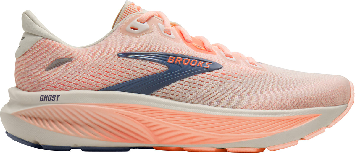 Brooks Ghost 18 WIDE FIT Womens Running Shoes - Orange