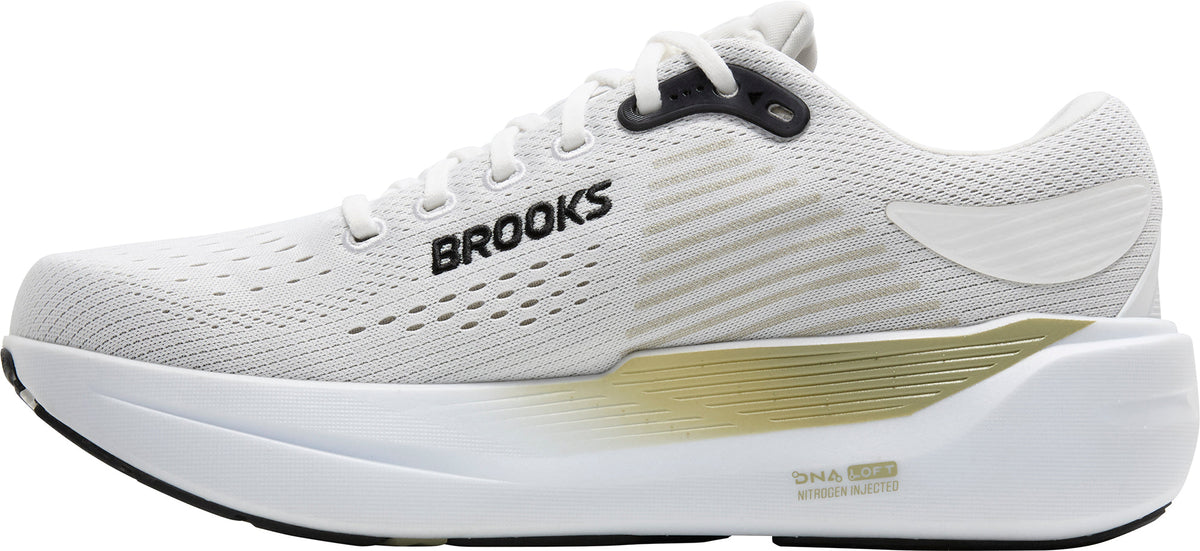 Brooks Ghost Max 3 WIDE FIT (2E) Mens Running Shoes - White