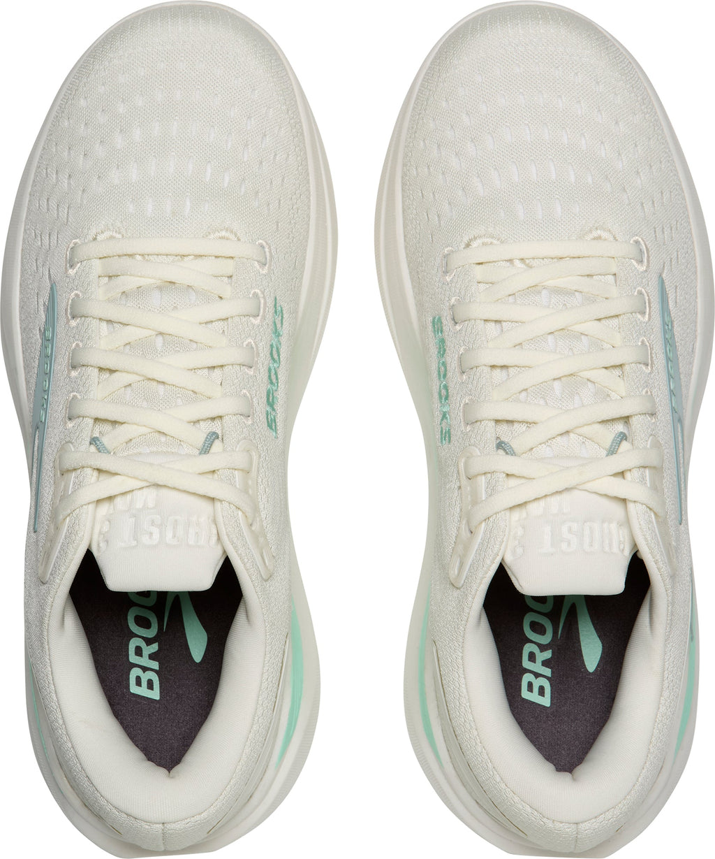 Brooks Ghost Max 3 Womens Running Shoes - Cream