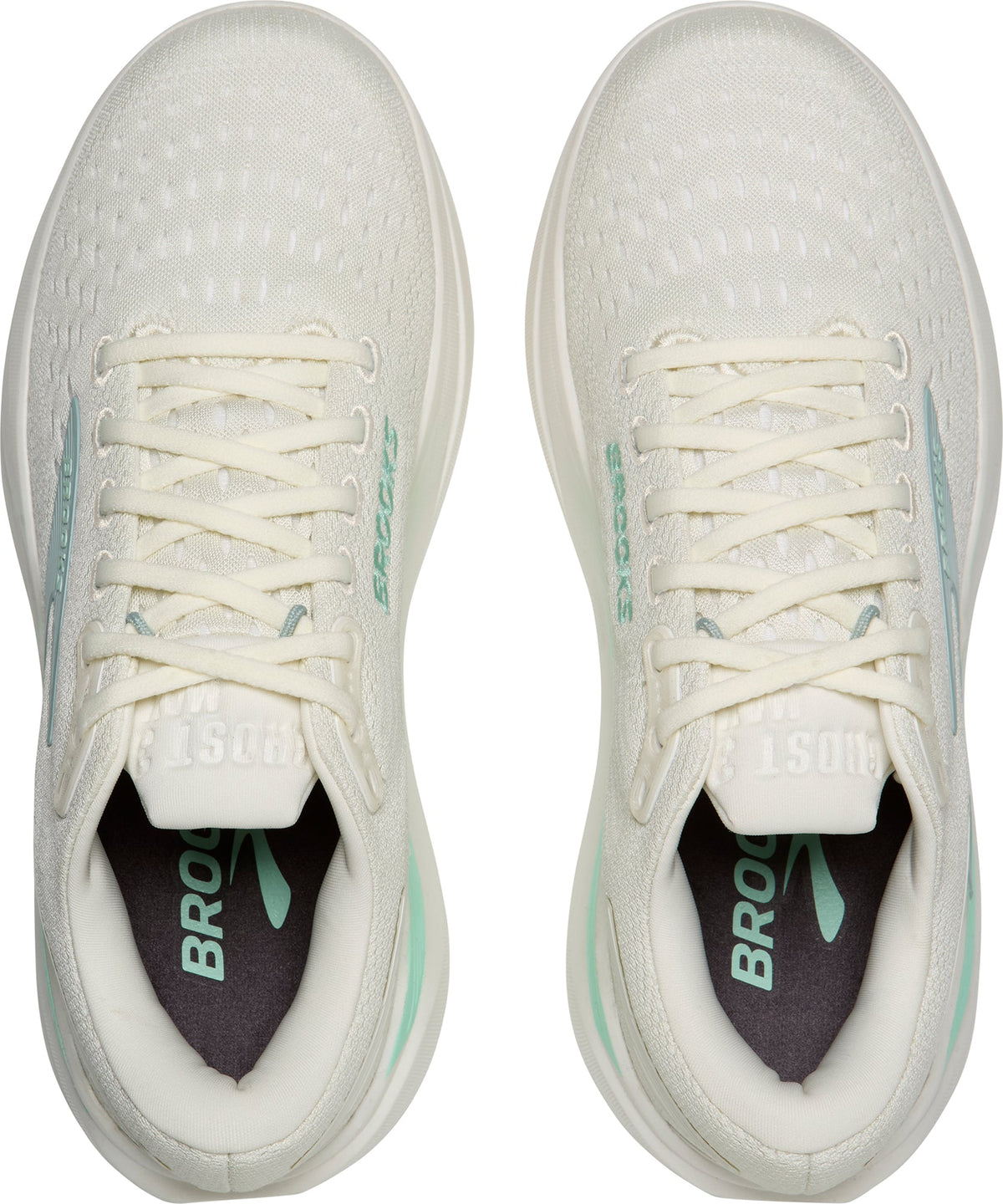 Brooks Ghost Max 3 Womens Running Shoes - Cream