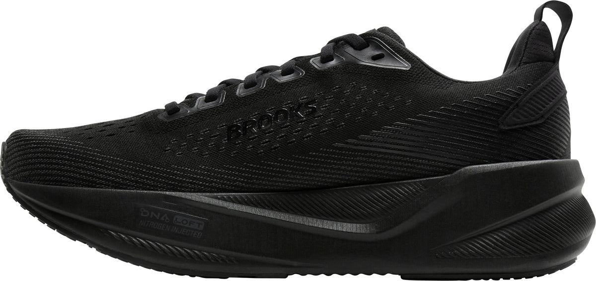 Brooks Ghost Max 4 WIDE FIT Mens Running Shoes - Black