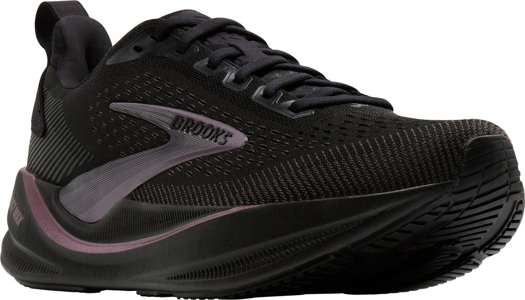 Brooks Ghost Max 4 WIDE FIT Womens Running Shoes - Black