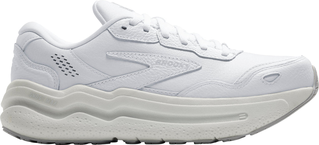 Brooks Ghost Max L Womens Walking Shoes - White