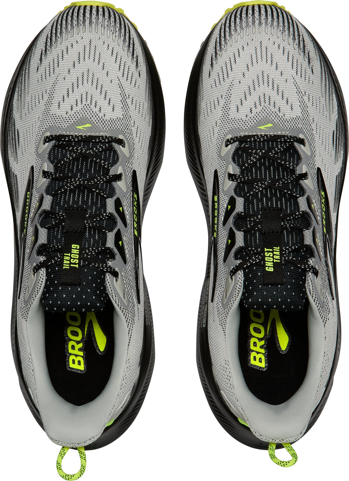 Brooks Ghost Trail Mens Running Shoes - Grey