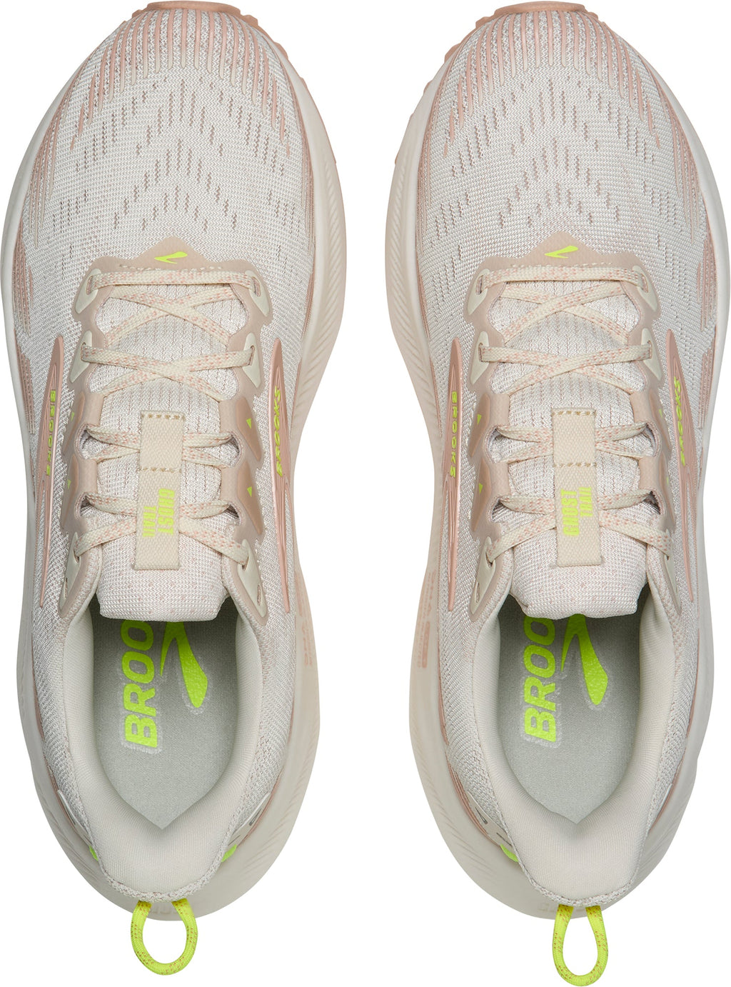 Brooks Ghost Trail Womens Running Shoes - Cream