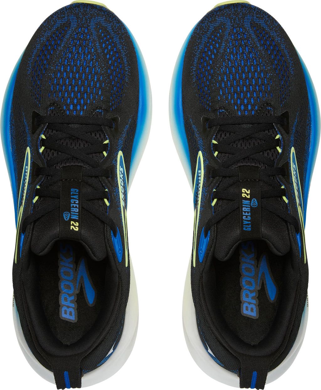 Brooks Glycerin 22 WIDE FIT Mens Running Shoes - Black
