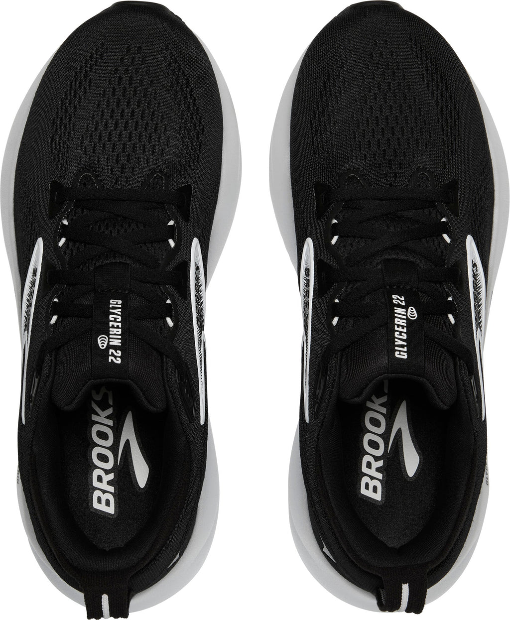 Brooks Glycerin 22 WIDE FIT Womens Running Shoes - Black