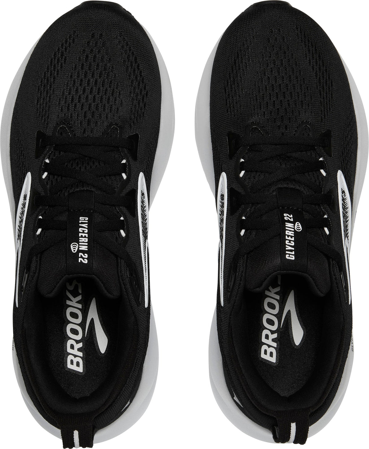 Brooks Glycerin 22 WIDE FIT Womens Running Shoes - Black