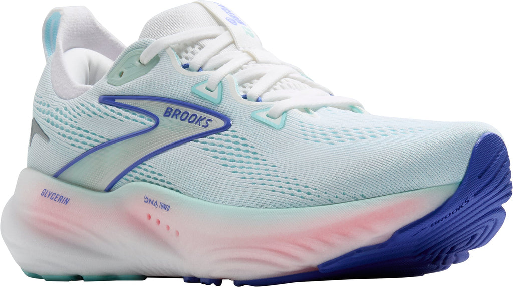 Brooks Glycerin 22 WIDE FIT Womens Running Shoes - White