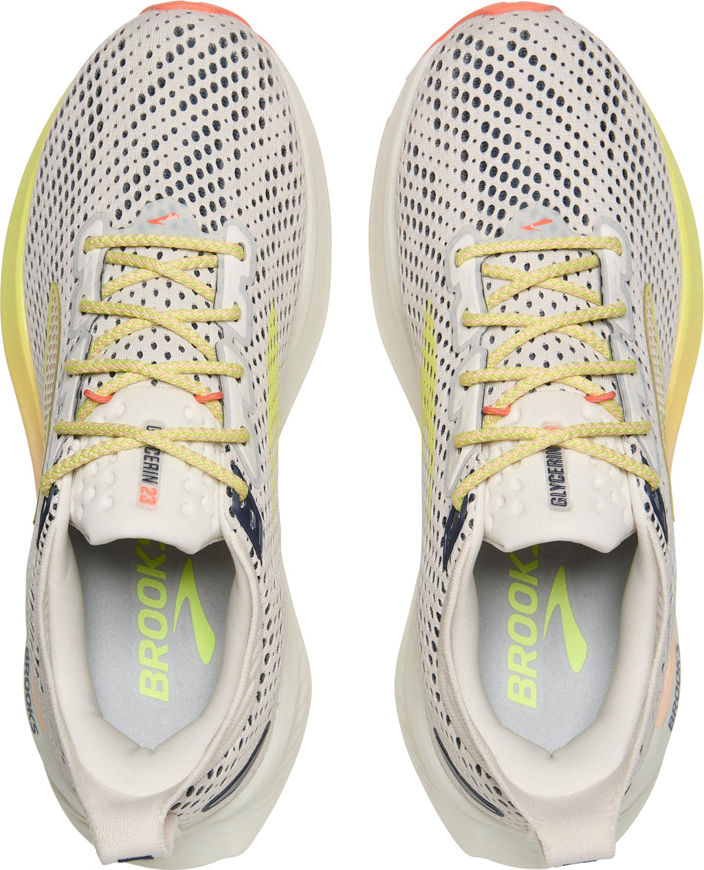 Brooks Glycerin 23 Womens Running Shoes - Cream