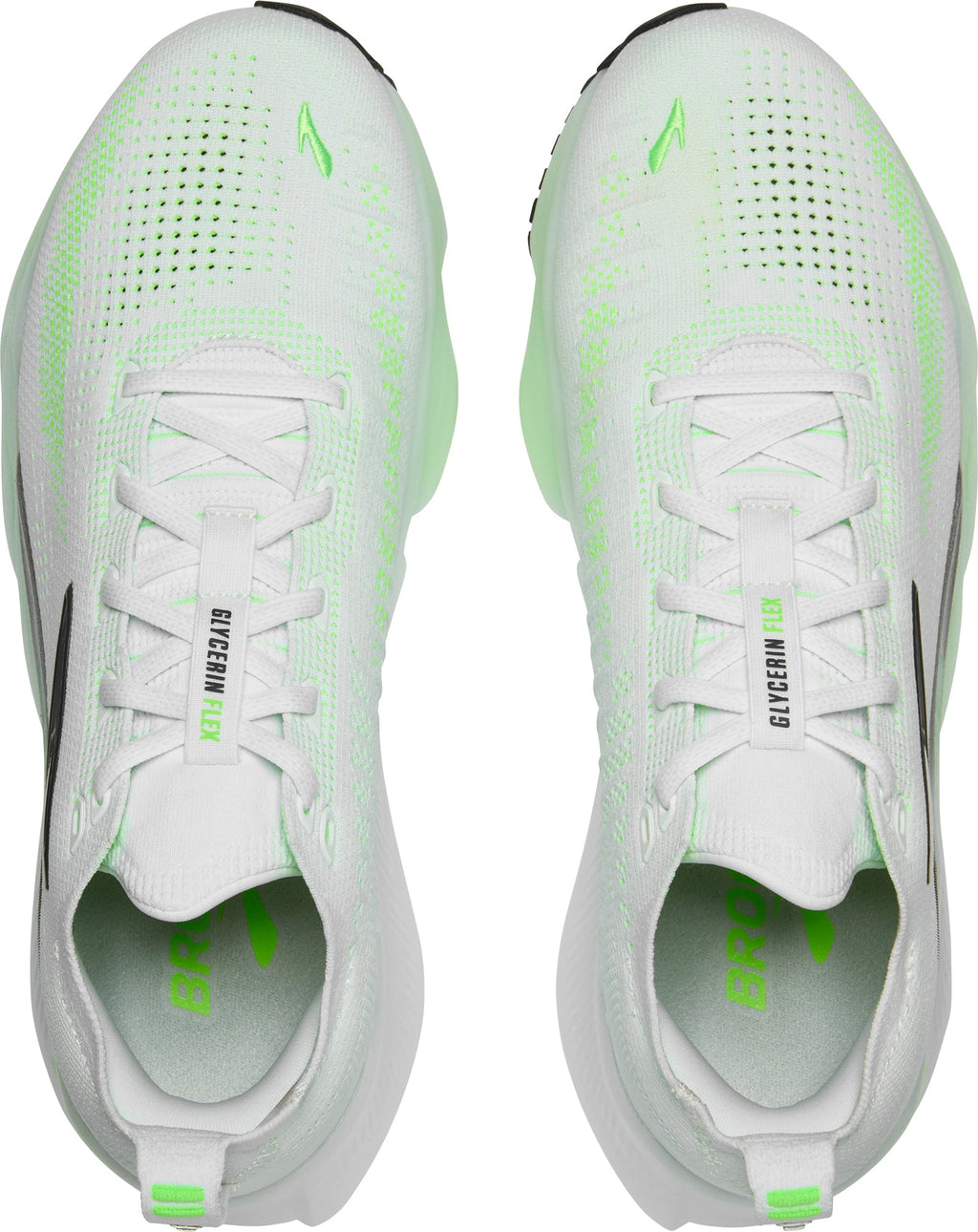 Brooks Glycerin Flex Mens Running Shoes - White