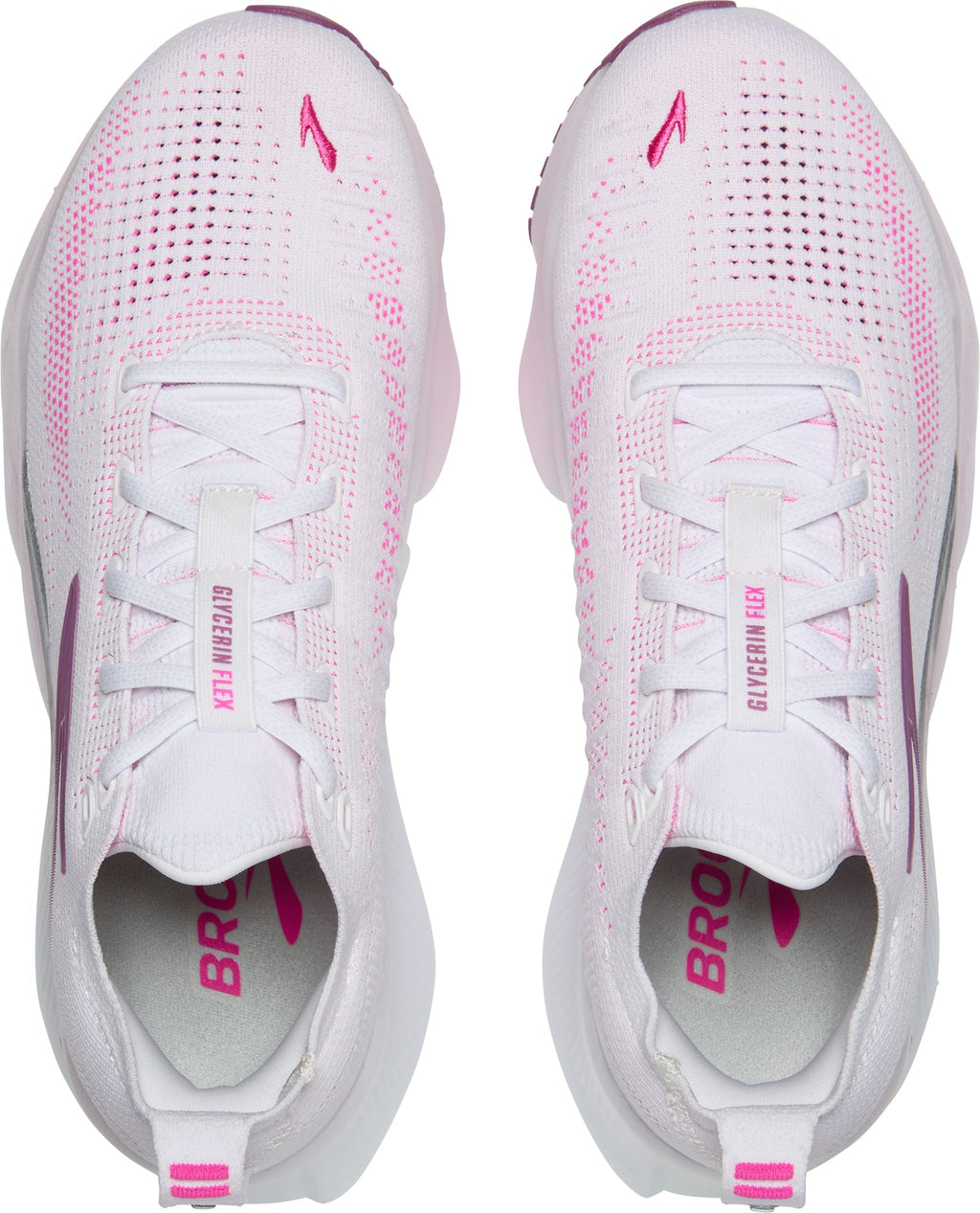 Brooks Glycerin Flex Womens Running Shoes - White